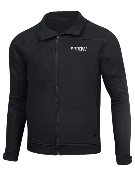 Cornerstone Charcoal Duck Bonded Soft Shell Jacket w/Arrow Electronics Logo