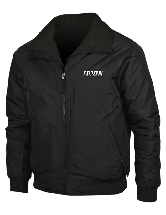 True Black/True Black Classic Challenger Jacket w/Arrow Electronics Logo