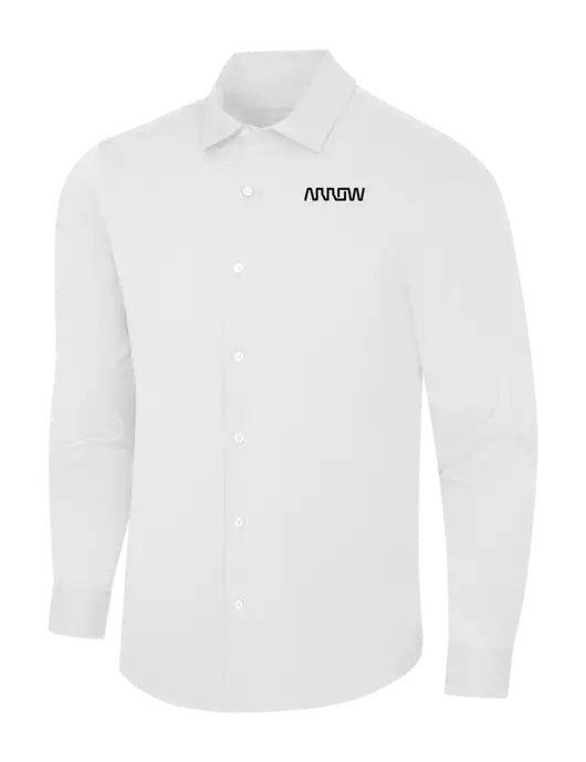 White City Stretch Shirt w/Arrow Electronics Logo