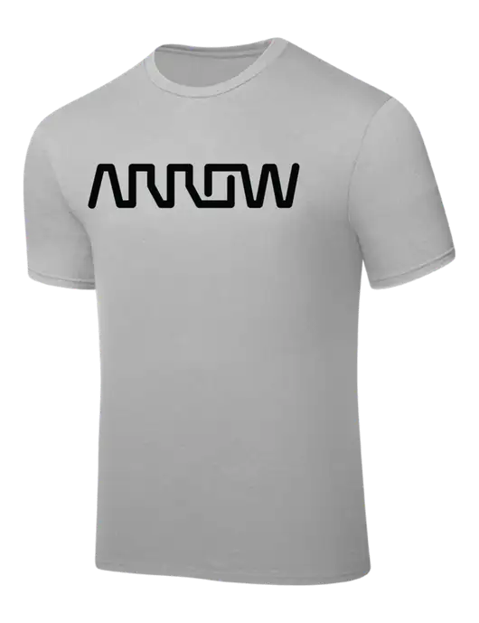 Silver PosiCharge Competitor Tee w/Arrow Electronics Logo
