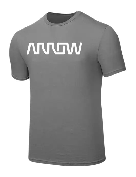 Seriously Soft Medium Grey T-Shirt w/Arrow Electronics Logo