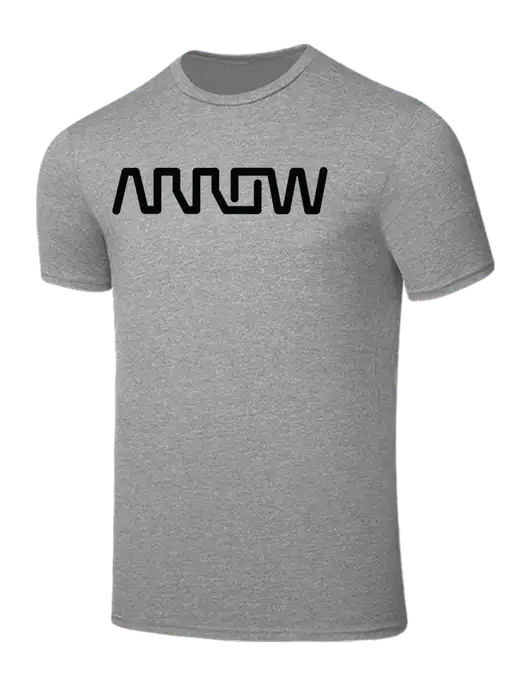 Seriously Soft Light Heather Grey T-Shirt w/Arrow Electronics Logo
