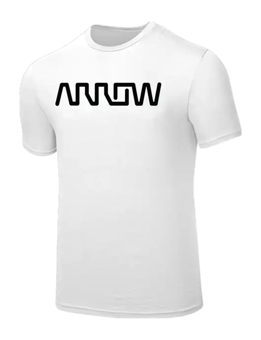 Seriously Soft White T-Shirt w/Arrow Electronics Logo