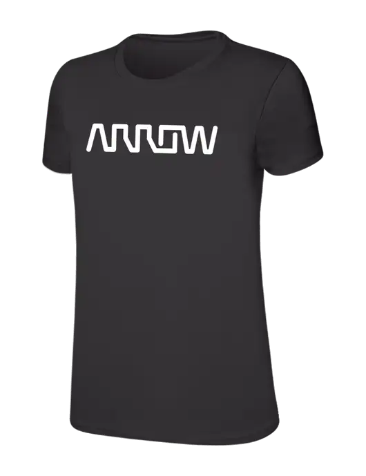 Womens Ring Spun Charcoal 4.5 oz T-Shirt w/Arrow Electronics Logo