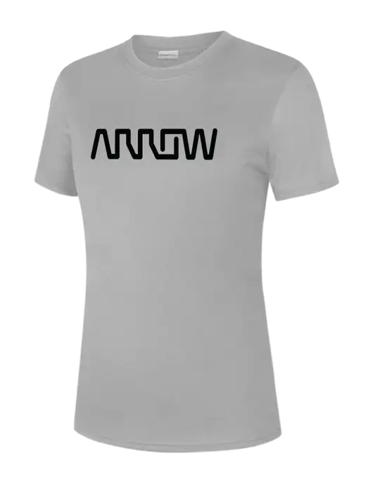  Womens Light Grey PosiCharge Competitor Tee w/Arrow Electronics Logo