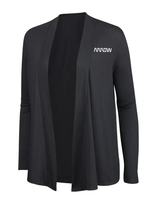 Smoke Grey Womens Concept Cardigan w/Arrow Electronics Logo