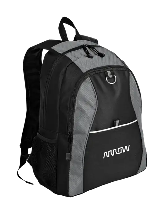 Honeycomb Grey/Black Backpack w/Arrow Electronics Logo