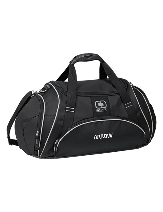OGIO Black Crunch Duffel
 w/Arrow Electronics Logo