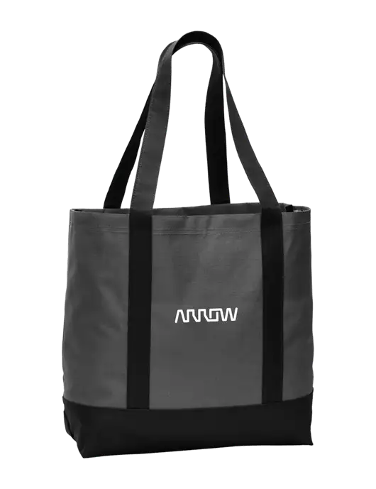 Carryall Charcoal/Black Day Tote Dark w/Arrow Electronics Logo
