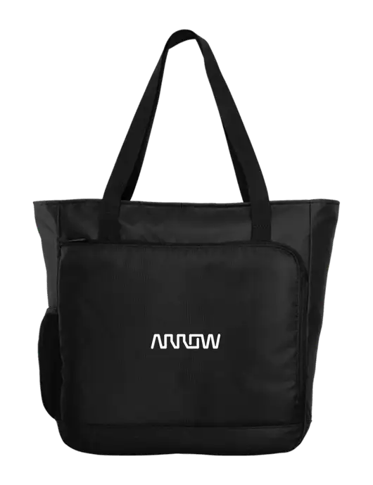 City Black Laptop Tote w/Arrow Electronics Logo