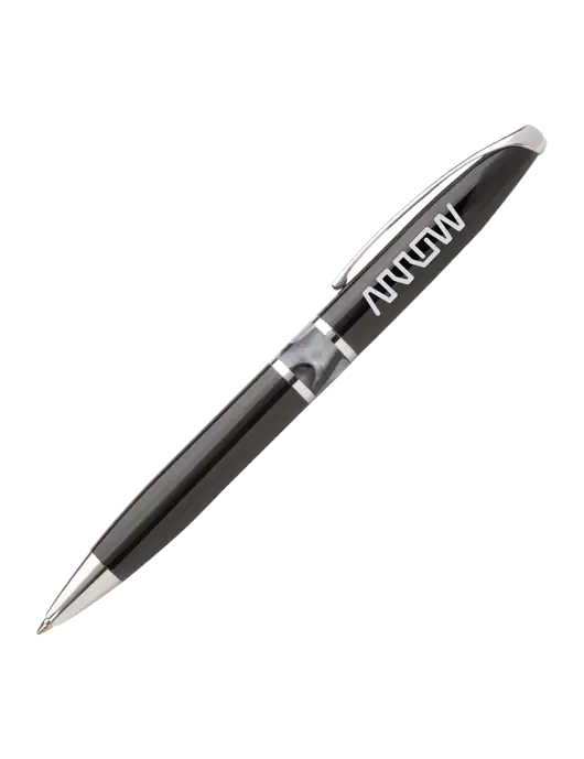 Illusion Black Pen - Black Ink w/Arrow Electronics Logo