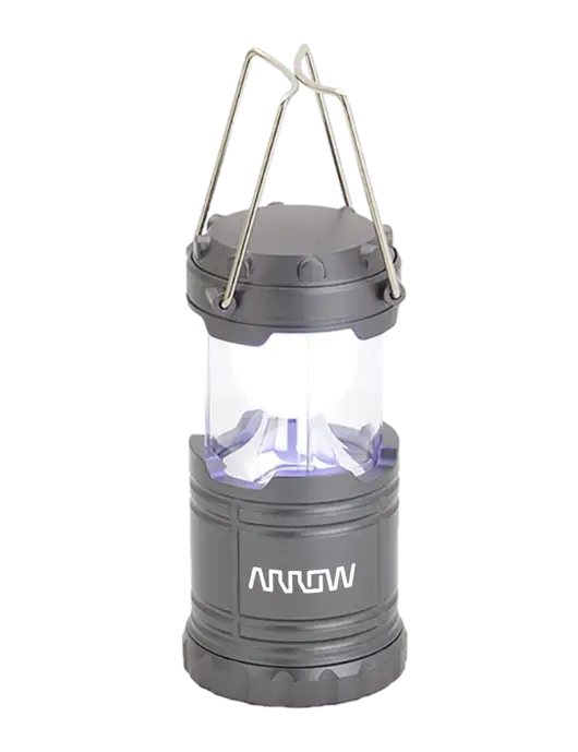 Gunmetal Mini Retro Lantern w/Arrow Electronics Logo