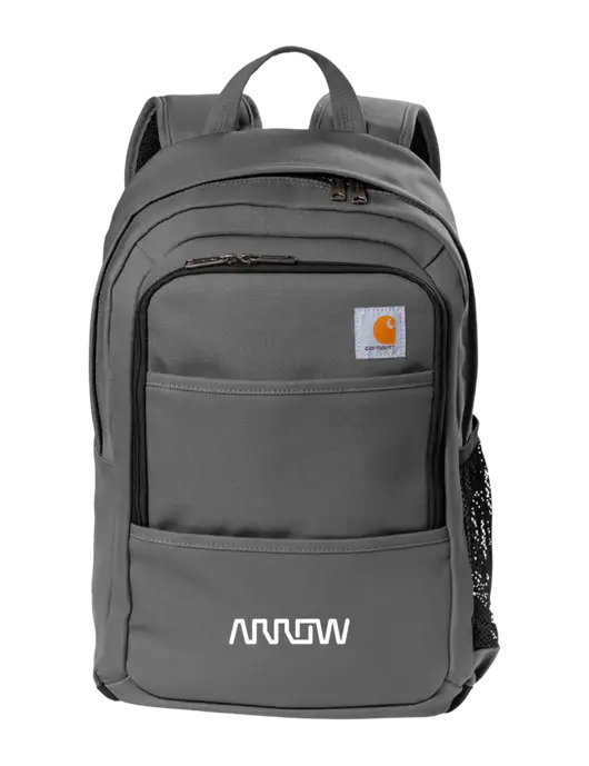 Carhartt Medium Grey Foundry Series Backpack w/Arrow Electronics Logo