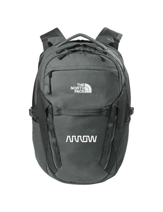 The North Face 31L Royal Arch Dark Medium Grey Backpack w/Arrow Electronics Logo