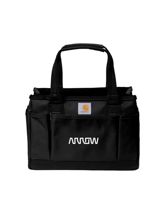 Carhartt Black Utility Tote w/Arrow Electronics Logo