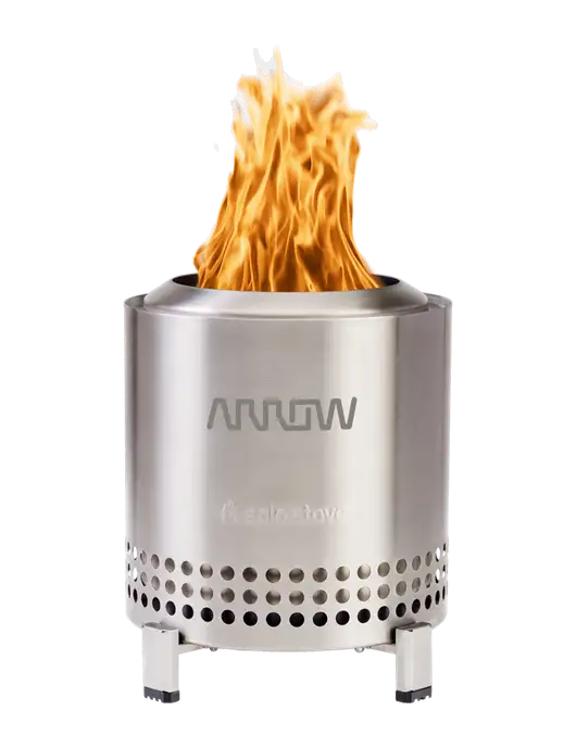 Solo Stove Stainless Steel Mesa XL w/Arrow Electronics Logo