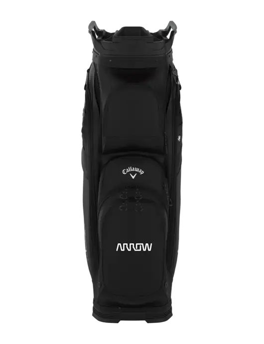 Callaway Org 14 Black Cart Golf Bag  w/Arrow Electronics Logo