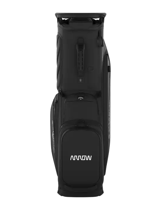 Callaway Fairway 14 Black Golf Bag w/Arrow Electronics Logo
