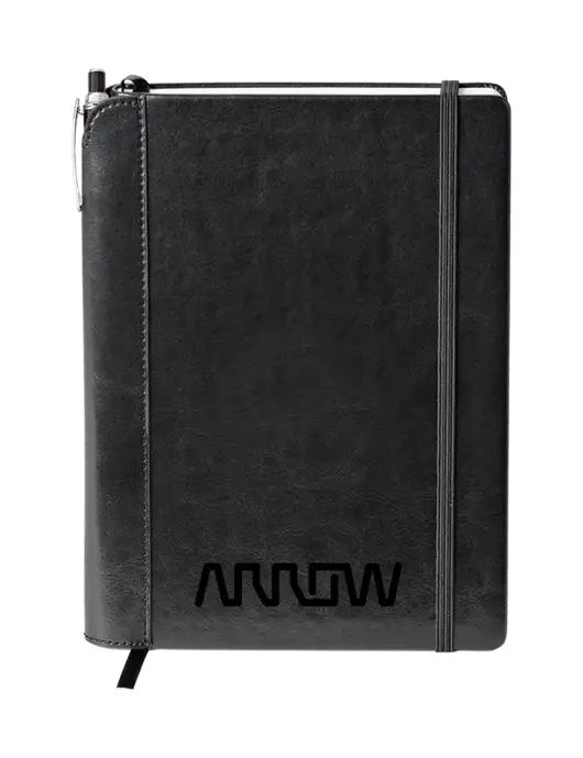 Fabrizio Black Journal 6.375 x 8.375 Combo w/Arrow Electronics Logo