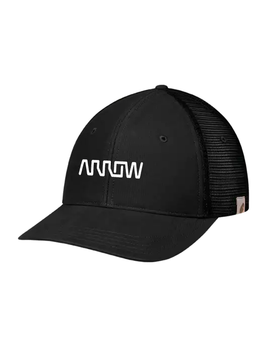 Carhartt Black Canvas Trucker Cap w/Arrow Electronics Logo