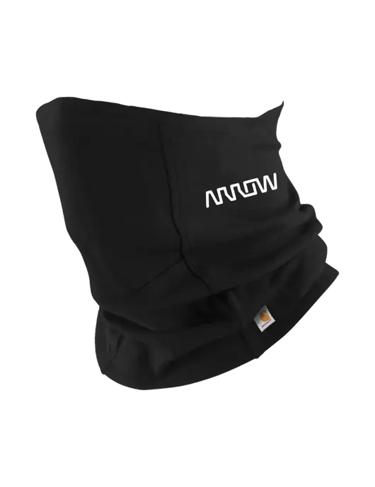 Carhartt Black Cotton Blend Filter Pocket Gaiter w/Arrow Electronics Logo