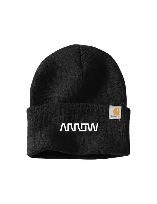 Carhartt Black Watch Cap 2.0 w/Arrow Electronics Logo