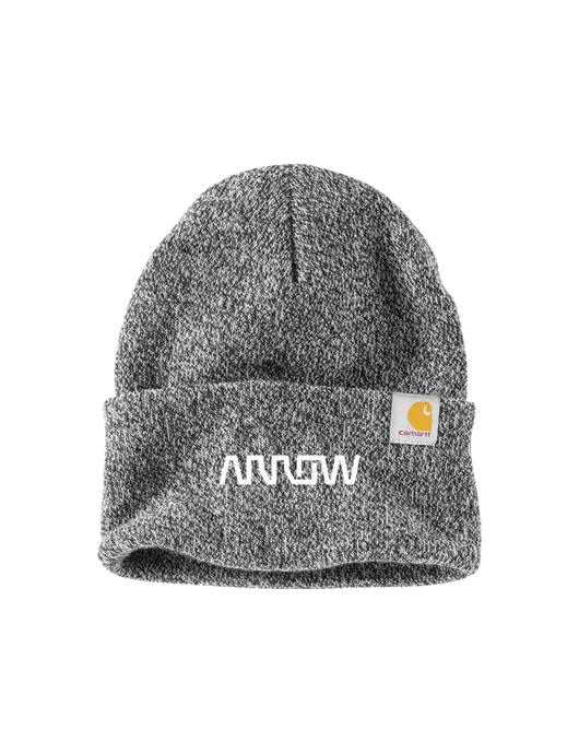 Carhartt Medium Grey Heather Watch Cap 2.0 w/Arrow Electronics Logo