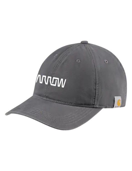 Carhartt Dark Grey Cotton Canvas Cap w/Arrow Electronics Logo