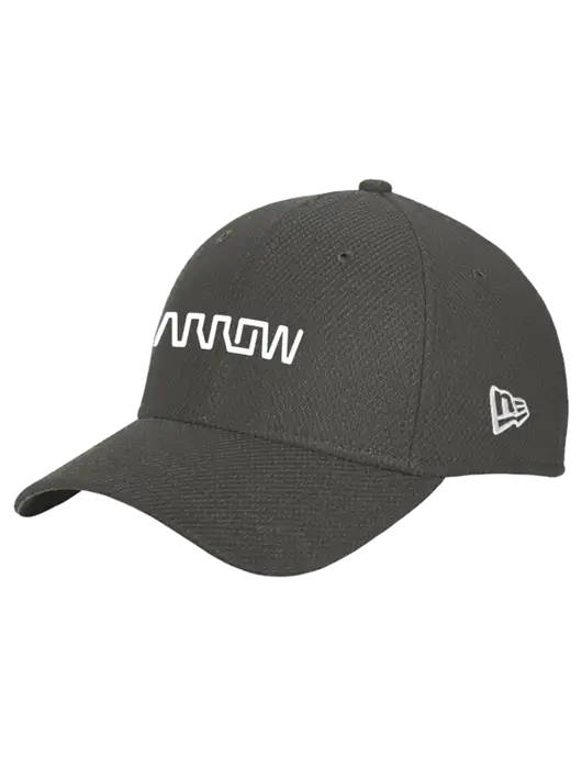 New Era Diamond Era Very Dark Grey Stretch Cap w/Arrow Electronics Logo