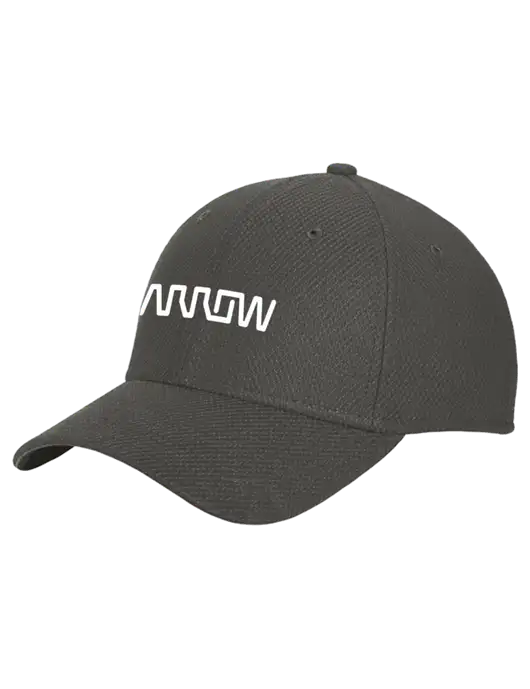 New Era Diamond Era Very Dark Grey Stretch Cap w/Arrow Electronics Logo