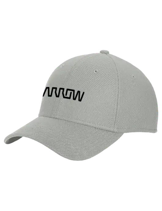 New Era Diamond Era Medium Grey Stretch Cap w/Arrow Electronics Logo