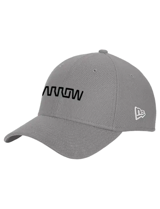 New Era Diamond Era Medium Grey Stretch Cap w/Arrow Electronics Logo