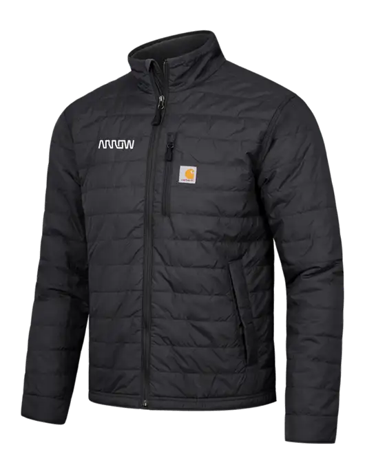 Carhartt Black Gilliam Jacket w/Arrow Electronics Logo