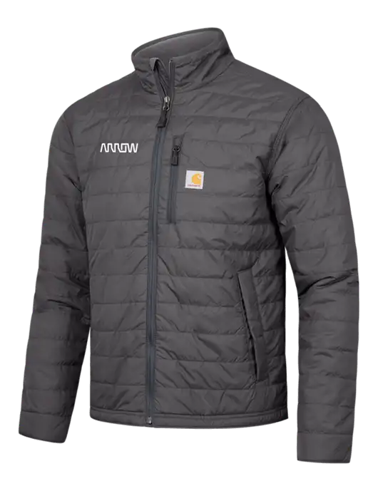 Carhartt Dark Grey Gilliam Jacket w/Arrow Electronics Logo