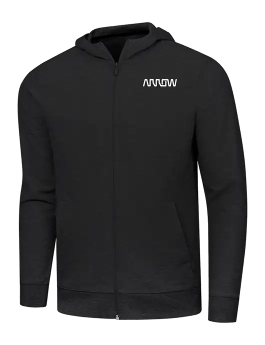 Ogio Black Revive Full-Zip w/Arrow Electronics Logo