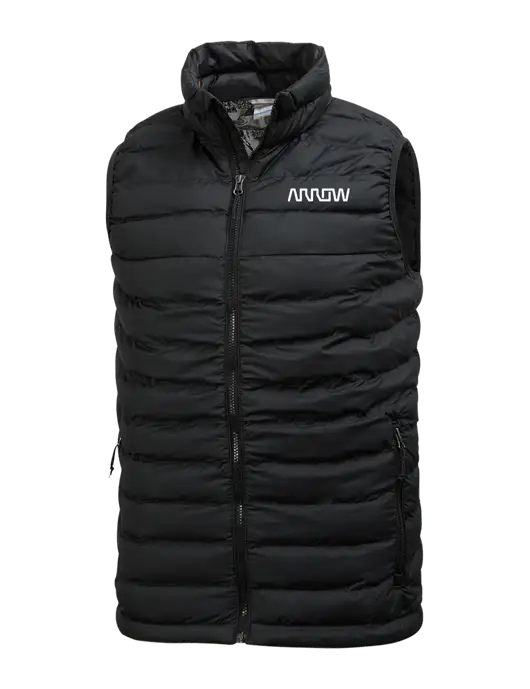 Columbia Black Powder Lite Vest w/Arrow Electronics Logo