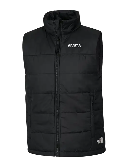 The North Face Black Everyday Insulated Vest w/Arrow Electronics Logo