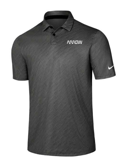 Nike Dark Grey Vapor Dash Polo w/Arrow Electronics Logo