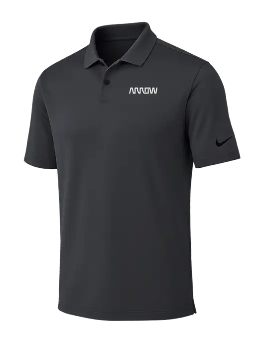 Nike Dark Grey Dri-FIT Vapor Polo w/Arrow Electronics Logo