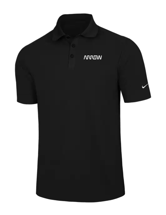 Nike Black Dri-FIT Classic Polo w/Arrow Electronics Logo