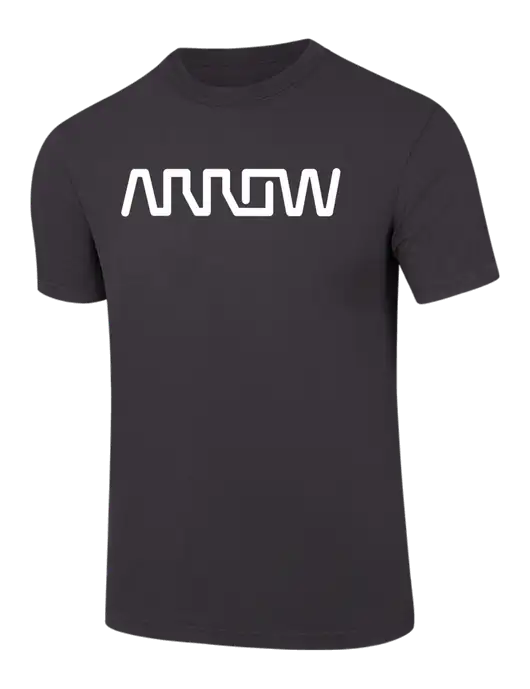 Comfort Colors 6.1 oz Dark Grey Heavyweight Ring Spun T-Shirt w/Arrow Electronics Logo