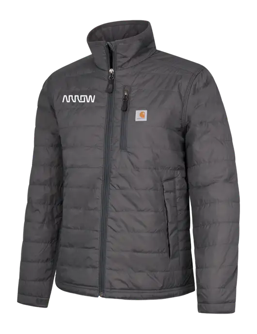 Carhartt Womens Dark Grey Gilliam Jacket w/Arrow Electronics Logo
