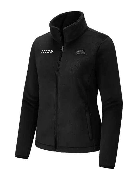 The North Face Womens Black Osito Fleece Jacket
 w/Arrow Electronics Logo