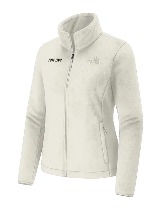 The North Face Womens Ivory Osito Fleece Jacket
 w/Arrow Electronics Logo