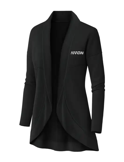OGIO Blacktop Womens Luuma Cocoon Fleece w/Arrow Electronics Logo