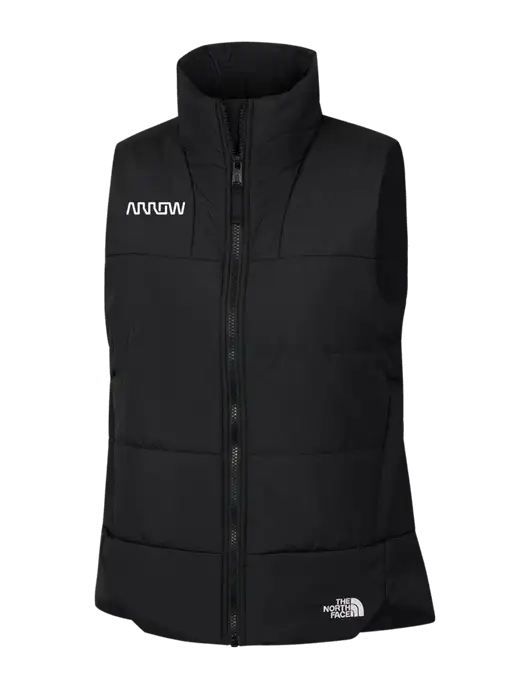 The North Face Womens Black Everyday Insulated Vest w/Arrow Electronics Logo