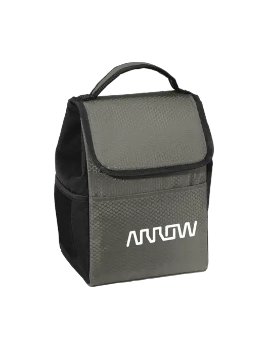 Lunch Bag Grey/Black Cooler w/Arrow Electronics Logo