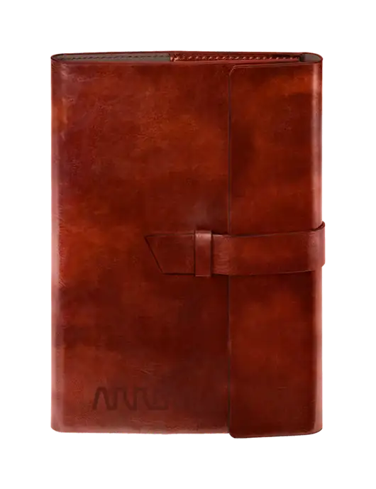 Fabrizio Brown 6.875 x 9.56 Portfolio w/Arrow Electronics Logo