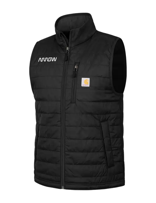 Carhartt Black Gilliam Vest w/Arrow Electronics Logo