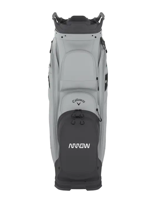 Callaway Org 14 Light Grey Golf Bag  w/Arrow Electronics Logo